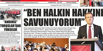 YURDUM GAZETESİ SAYI 289