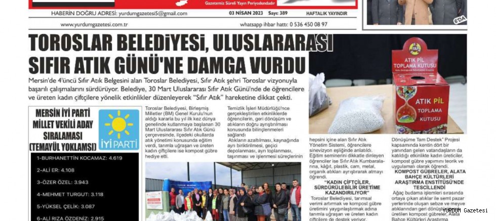 YURDUM GAZETESİ 389
